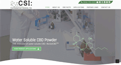 Desktop Screenshot of cannaceuticalscience.com
